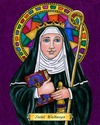 Canvas Print - St. Walburga by Brenda Nippert - Trinity Stores