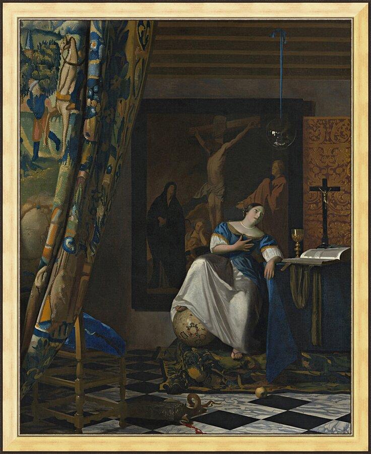 Wall Frame Gold - Allegory of Catholic Faith by Museum Art - Trinity Stores