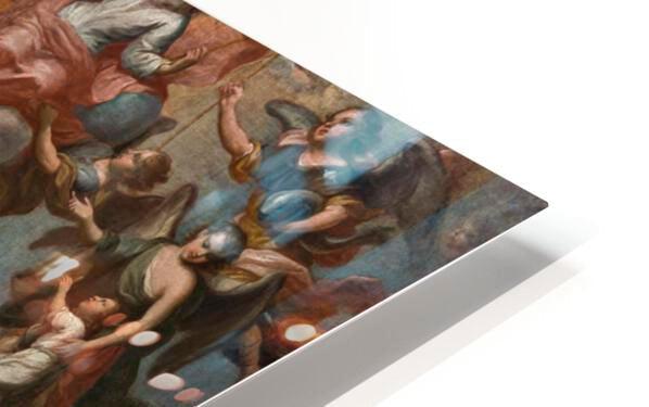 Metal Print - Allegory of Crucifixion with Jesuit Saints by Museum Art - Trinity Stores