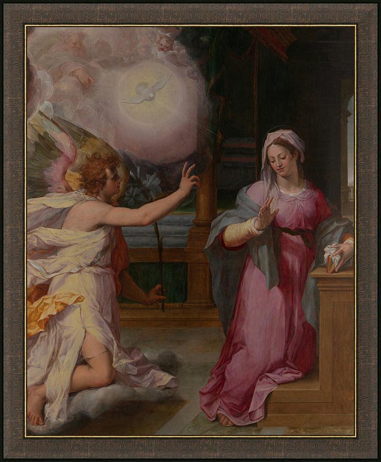 Wall Frame Espresso - Annunciation by Museum Art - Trinity Stores
