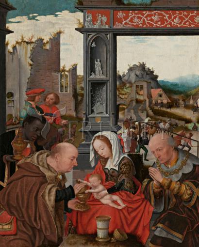 Metal Print - Adoration of the Magi by Museum Art - Trinity Stores