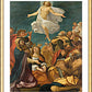 Wall Frame Gold, Matted - Ascension of Christ   by Museum Art - Trinity Stores
