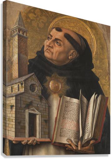 Canvas Print - St. Thomas Aquinas by Museum Art - Trinity Stores