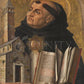 Wall Frame Black, Matted - St. Thomas Aquinas by Museum Art - Trinity Stores