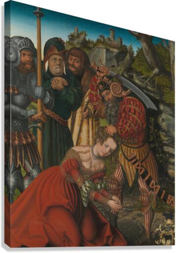Canvas Print - Martyrdom of St. Barbara by Museum Art - Trinity Stores