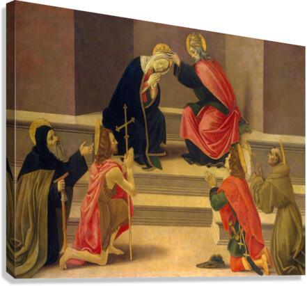 Canvas Print - Coronation of Mary by Museum Art - Trinity Stores
