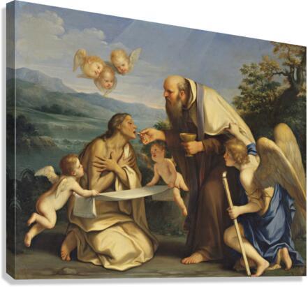 Canvas Print - Communion of St. Mary of Egypt by Museum Art - Trinity Stores