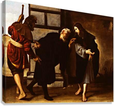 Canvas Print - Christ and Two Followers on Road to Emmaus by Museum Art - Trinity Stores