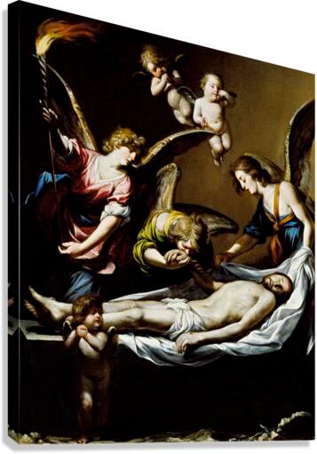 Canvas Print - Christ with Lamenting Angels by Museum Art - Trinity Stores