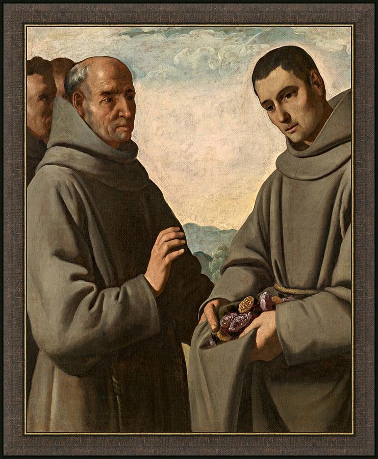Wall Frame Espresso - St. Didacus of Alcalá by Museum Art - Trinity Stores
