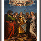 Wall Frame Espresso, Matted - Ecstasy of St. Cecilia by Museum Art - Trinity Stores