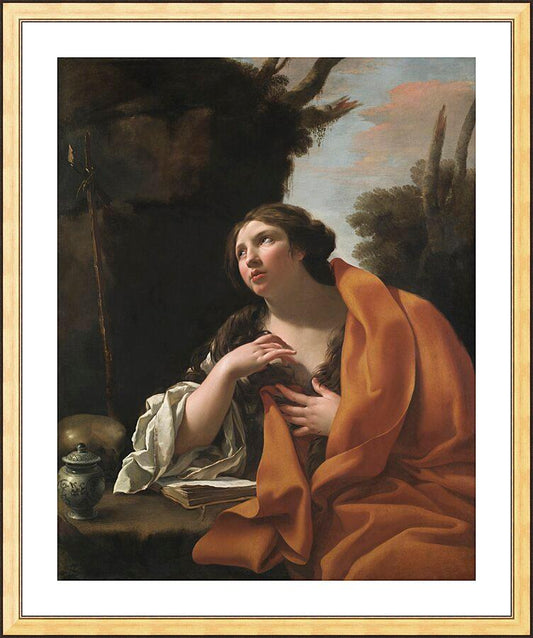Wall Frame Gold, Matted - St. Mary Magdalene by Museum Art - Trinity Stores