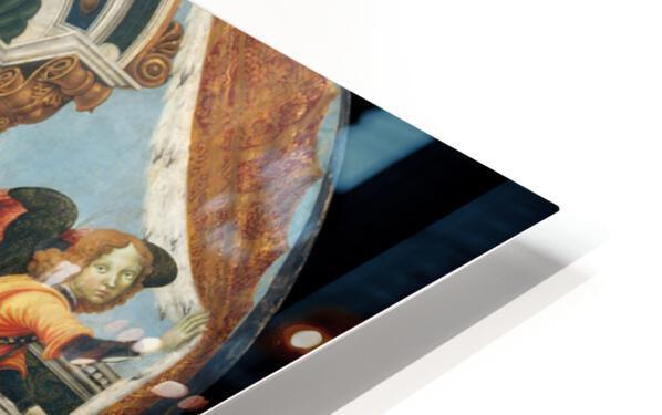 Metal Print - Madonna and Child Enthroned with Saints and Angels by Museum Art - Trinity Stores