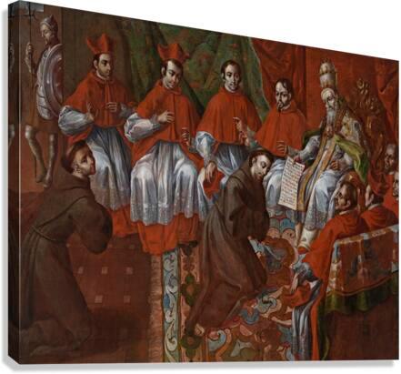 Canvas Print - St. Francis of Assisi Before Pope by Museum Art - Trinity Stores