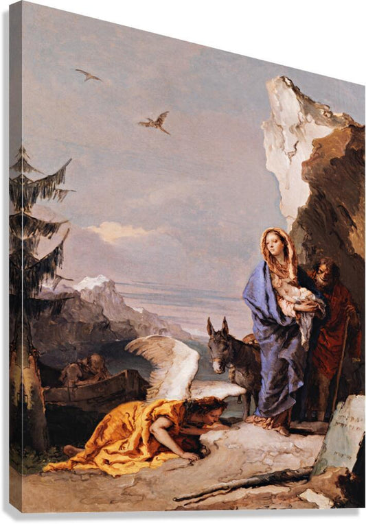 Canvas Print - Flight into Egypt by Museum Art - Trinity Stores