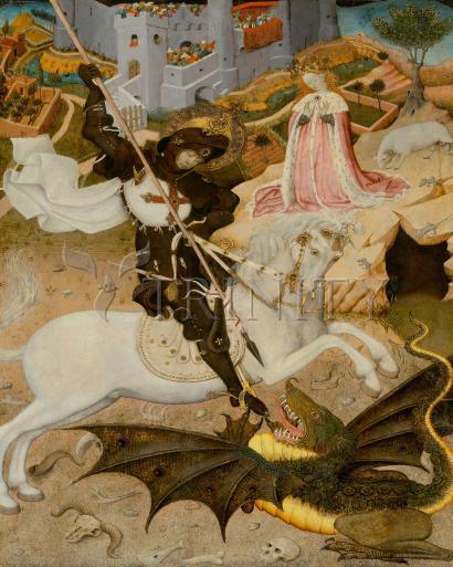 Acrylic Print - St. George of Lydda by Museum Art - Trinity Stores