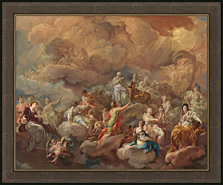 Wall Frame Espresso - Glory of Saints by Museum Art - Trinity Stores