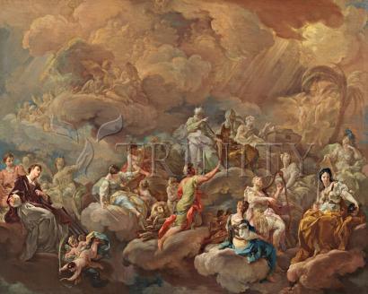 Canvas Print - Glory of Saints by Museum Art - Trinity Stores