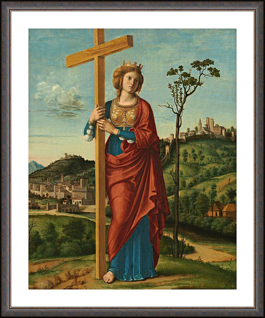 Wall Frame Espresso, Matted - St. Helena by Museum Art - Trinity Stores