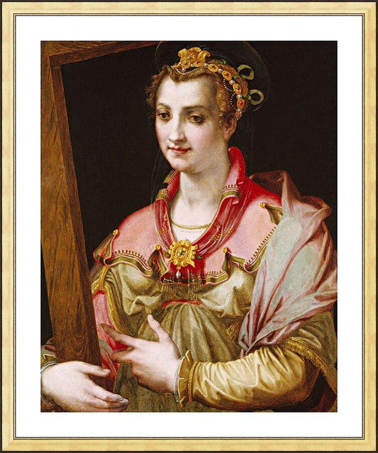 Wall Frame Gold, Matted - St. Helena by Museum Art - Trinity Stores