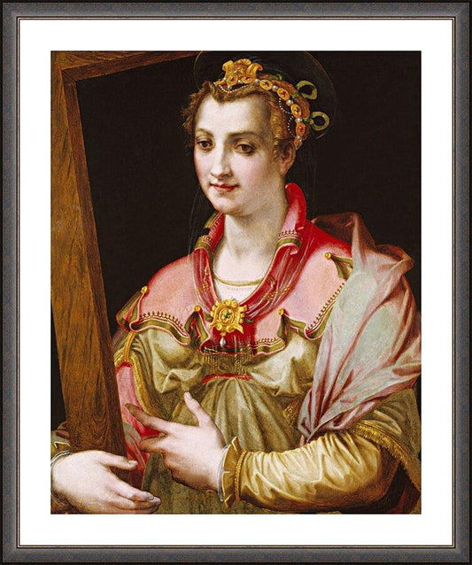 Wall Frame Espresso, Matted - St. Helena by Museum Art - Trinity Stores