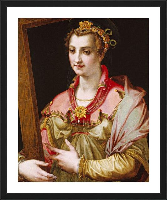 Wall Frame Black, Matted - St. Helena by Museum Art - Trinity Stores