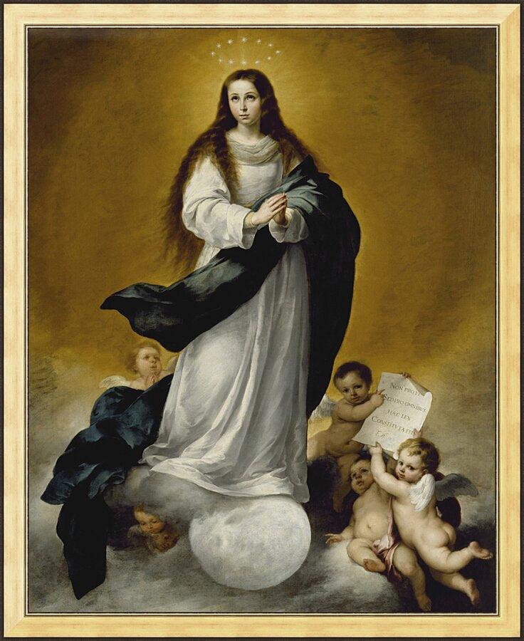 Wall Frame Gold - Immaculate Conception by Museum Art - Trinity Stores