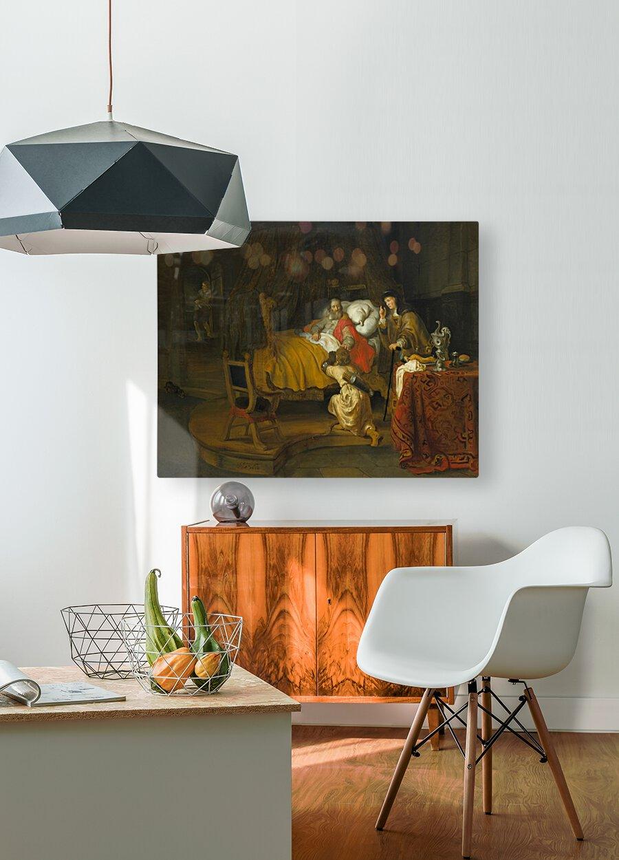 Metal Print - St. Isaac Blessing St. Jacob by Museum Art - Trinity Stores