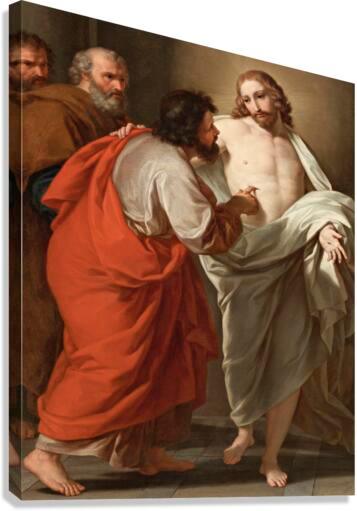 Canvas Print - Incredulity of St. Thomas by Museum Art - Trinity Stores