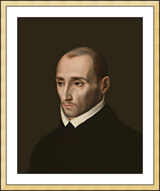 Wall Frame Gold, Matted - St. John of Ribera by Museum Art - Trinity Stores