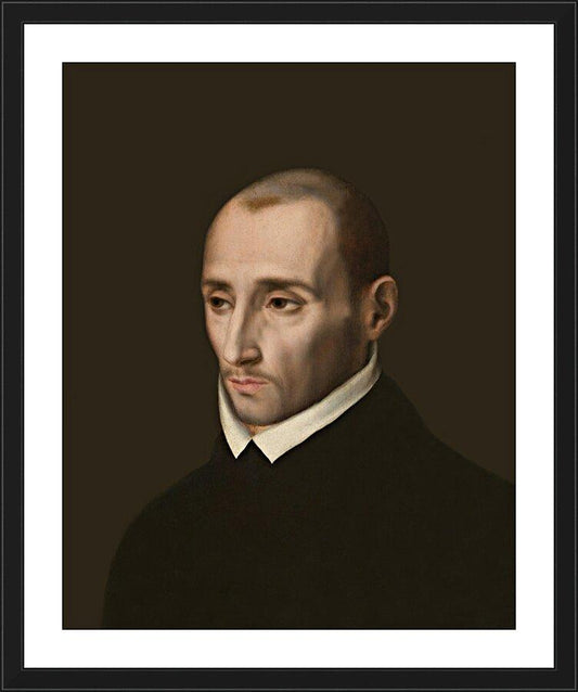 Wall Frame Black, Matted - St. John of Ribera by Museum Art - Trinity Stores