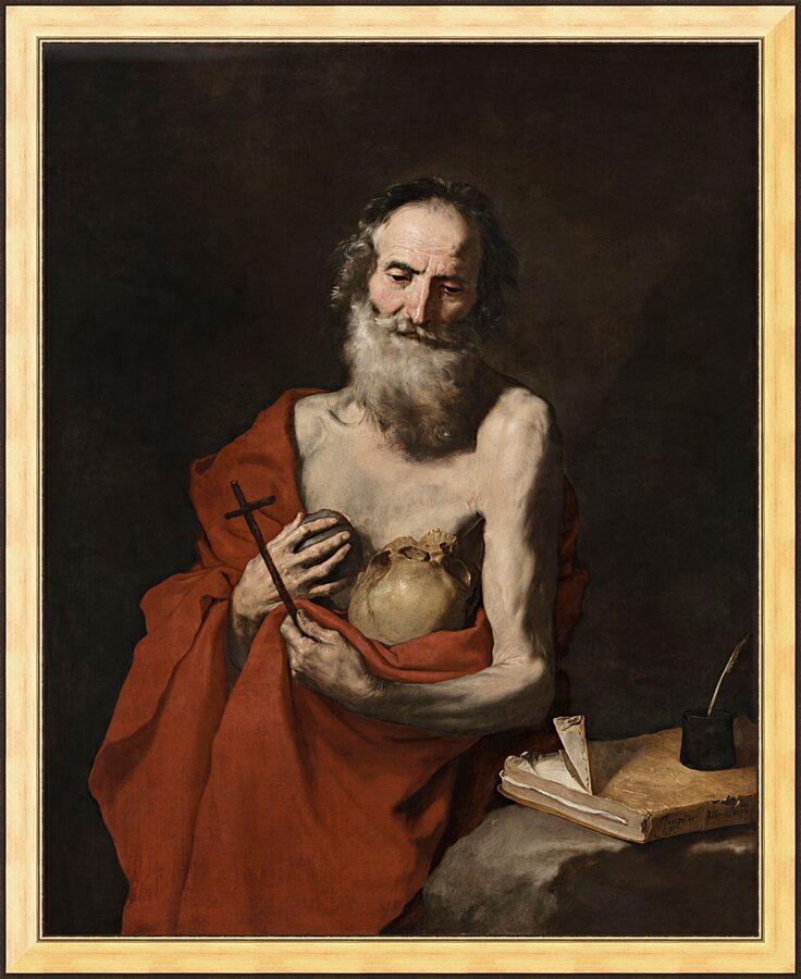 Wall Frame Gold - St. Jerome by Museum Art - Trinity Stores
