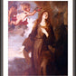 Wall Frame Espresso, Matted - St. Rosalia by Museum Art - Trinity Stores