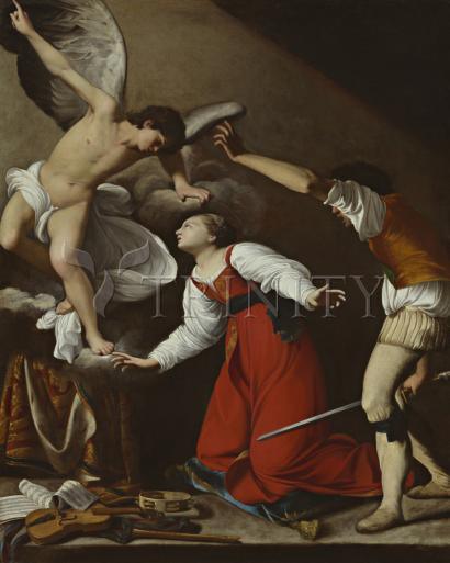 Canvas Print - Martyrdom of St. Cecilia by Museum Art - Trinity Stores