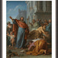 Wall Frame Espresso, Matted - Miracles of St. James the Greater by Museum Art - Trinity Stores