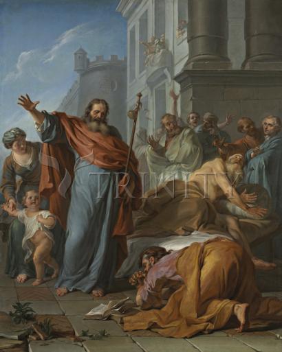 Metal Print - Miracles of St. James the Greater by Museum Art - Trinity Stores