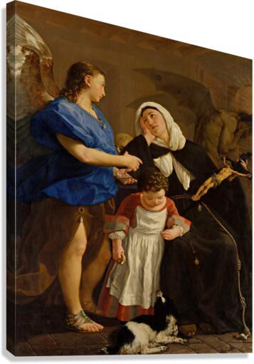 Canvas Print - St. Margaret of Cortona by Museum Art - Trinity Stores