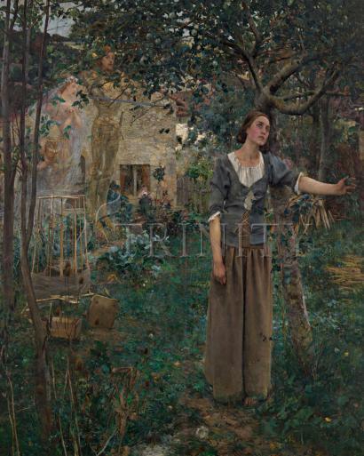 Metal Print - St. Joan of Arc by Museum Art - Trinity Stores