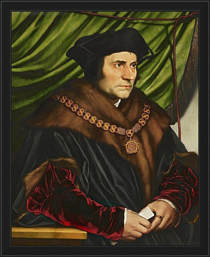 Wall Frame Black - St. Thomas More by Museum Art - Trinity Stores
