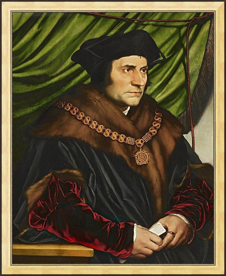Wall Frame Gold - St. Thomas More by Museum Art - Trinity Stores
