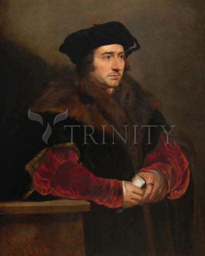 Wall Frame Espresso, Matted - St. Thomas More by Museum Art - Trinity Stores