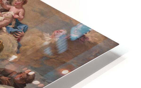 Metal Print - Saints Presenting Devout Woman to Blessed Virgin Mary and Child by Museum Art - Trinity Stores