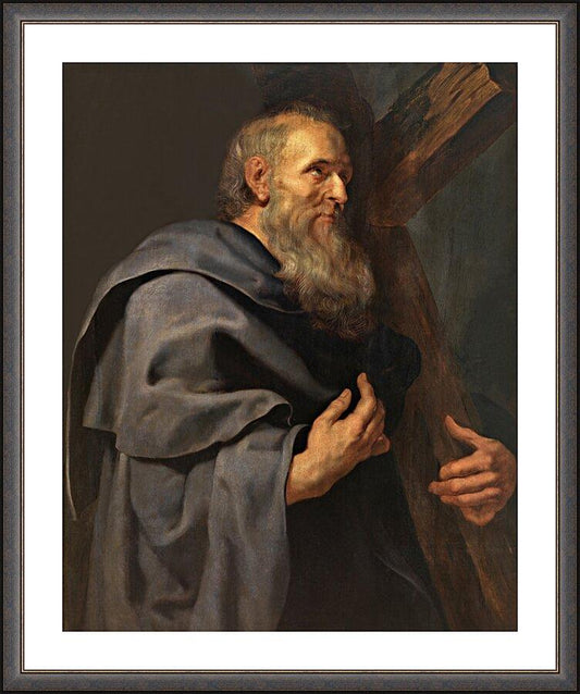 Wall Frame Espresso, Matted - St. Philip by Museum Art - Trinity Stores