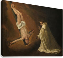 Canvas Print - Apparition of St. Peter to Saint Peter Nolasco by Museum Art
