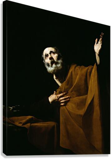 Canvas Print - Penitent St. Peter by Museum Art - Trinity Stores