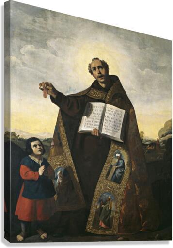 Canvas Print - Sts. Romanus of Antioch and Barulas by Museum Art - Trinity Stores