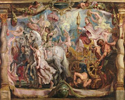 Metal Print - Triumph of the Church by Museum Art - Trinity Stores