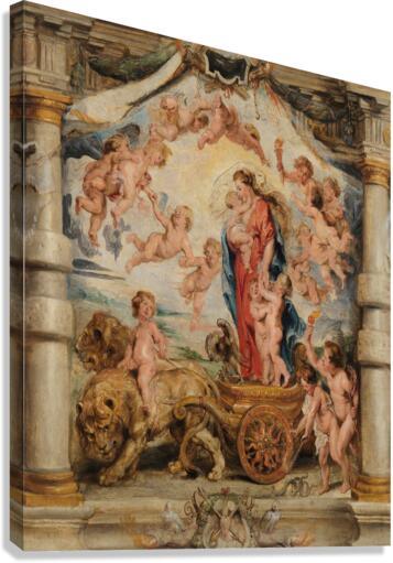 Canvas Print - Triumph of Divine Love by Museum Art - Trinity Stores