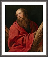 Wall Frame Espresso - St. Andrew by Museum Art