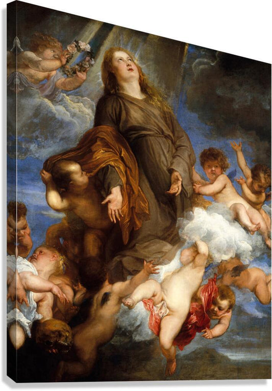 Canvas Print - St. Rosalia Interceding for Plague-stricken of Palermo by Museum Art - Trinity Stores